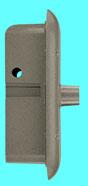 Large Recessed Ballast Housing; 50-175wMH, 35-150wHPS or 26-60wCF